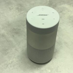 Bose Soundlink Revolve II, Tragbarer Bluetooth-Lautsprecher mit 360°-Klang, bis zu 13 Std. Akkulaufzeit, IP55. | Zustand: Gut | Farbe: weiss