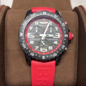 Breitling Endurance Pro X82310, Rot, Chronometer, 44mm, Breitlight, mit KauFernbedienungeleg von 8 | 21, ovp | Zustand: Sehr Gut | Farbe: schwarz