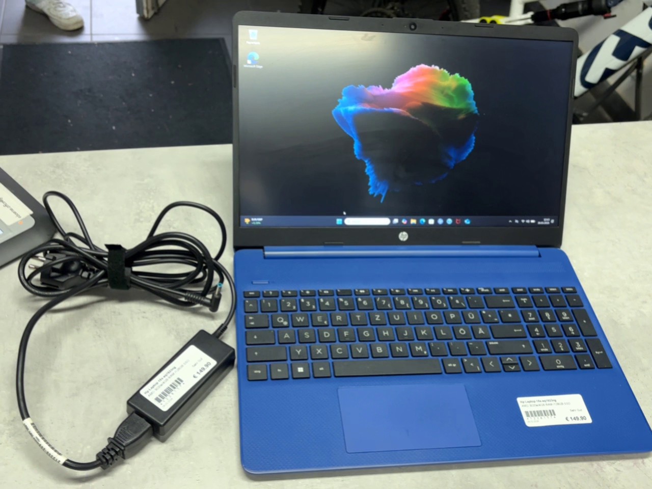 HP 15s-eq1923ng Blau 2021, 15,6 | Zustand: Sehr Gut