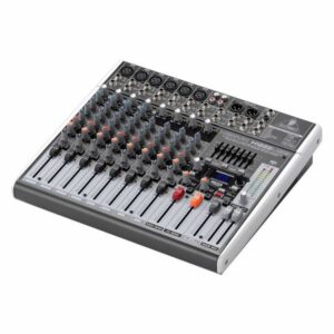 Behringer Xenyx X1222USB, Analoger 16-Kanal-Mischpult mit USB-Interface und Effekten. | Zustand: Gut