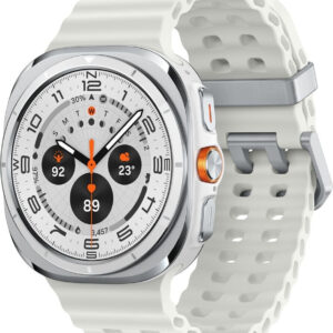 Samsung Galaxy Watch Ultra Titanium White, Neue Smartwatch mit Titanium-Gehäuse, weißem Band, ovp. | Zustand: Wie Neu