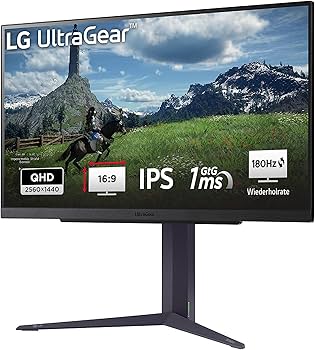 LG UltraGear 27GS85QX, QHD IPS Monitor, 180Hz, 1ms GtG, OVP | Zustand: Sehr Gut – Bild 3