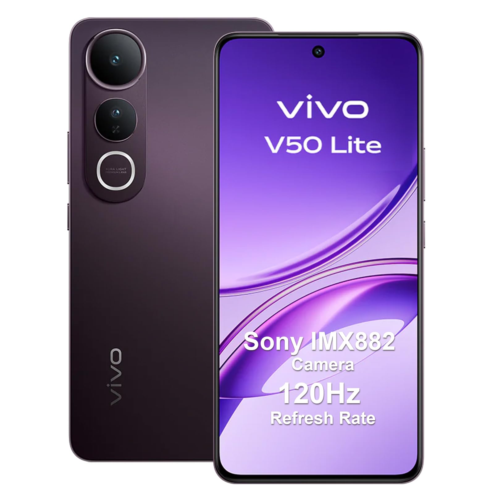 Vivo V50 Lite 256GB, In Originalverpackung (OVP) | SimLock: Frei | Zustand: Wie Neu | Farbe: schwarz | Akku: 100% – Bild 4