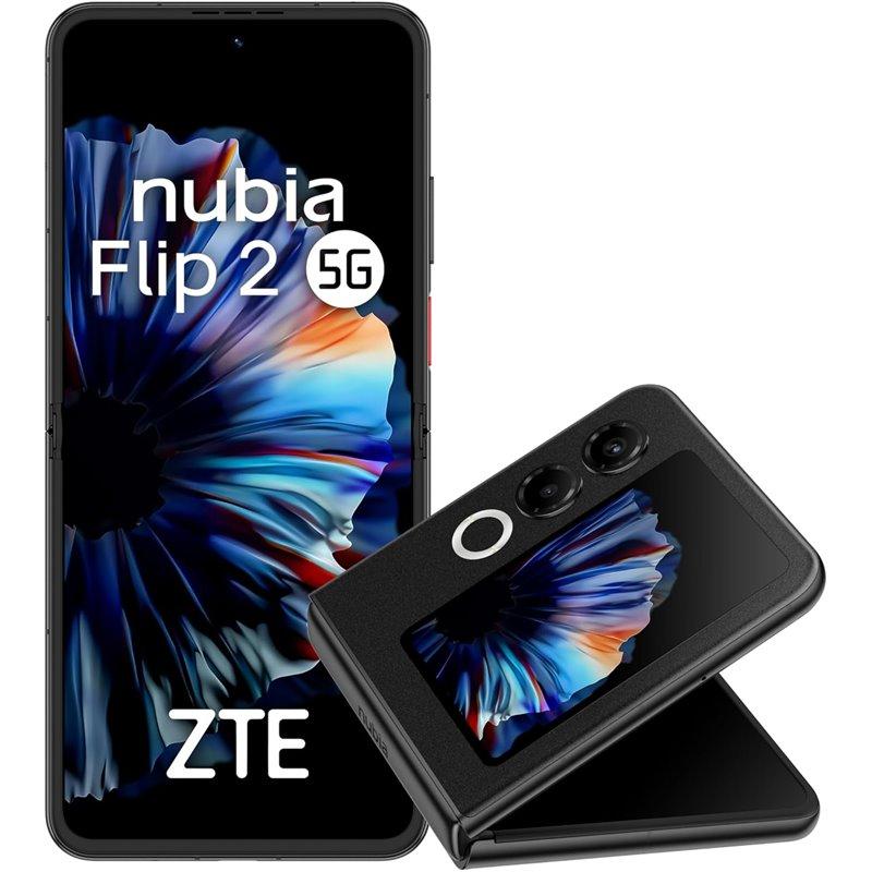 ZTE nubia Flip 2 5G 256GB, Foldable Smartphone, 256GB Speicher, OVP, Farbe Schwarz (laut Bild). | SimLock: Frei | Zustand: Neu | Farbe: schwarz | Akku: 100% – Bild 3