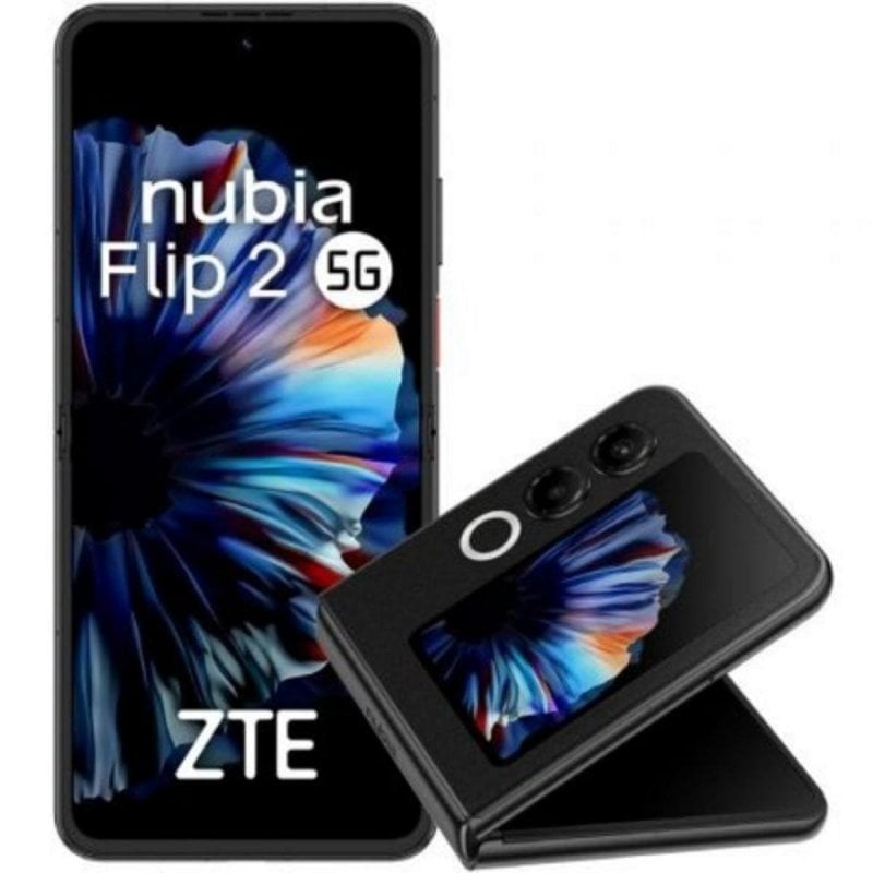 ZTE nubia Flip 2 5G 256GB, Foldable Smartphone, 256GB Speicher, OVP, Farbe Schwarz (laut Bild). | SimLock: Frei | Zustand: Neu | Farbe: schwarz | Akku: 100% – Bild 4