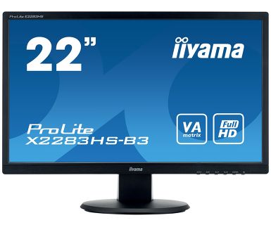Iiyama ProLite X2283HS-B3 21.5", VA LED Monitor, Full HD, mit Lautsprechern, OVP | Zustand: Neu
