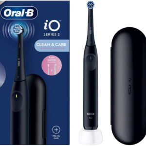 Oral-B iO Series 2 Night Black, Gifting Edition, ovp, mit Reiseetui, 3 Modi, Drucksensor | Zustand: Neu