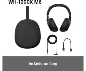 Sony WH-1000XM6 Schwarz, Noise-Cancelling Kopfhörer, neuwertig, OVP, mit Zubehör und Multipoint-Verbindung. | Zustand: Neu