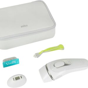 Braun Silk-expert Pro 3 PL3122 Weiß, IPL-Haarentferner mit 2 Aufsätzen, Venus Rasierer und Tasche, OVP. | Zustand: Neu