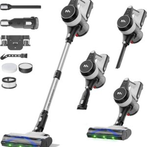 AlloyMove Cordless Vacuum Cleaner A05, Kabelloser Stielstaubsauger, ovp, mit Zubehör und LED-Bürste. | Zustand: Neu