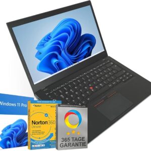 Lenovo T470s i5-6300U 12GB/256GB SSD, ThinkPad T470s, i5-6300U, 12GB RAM, 256GB SSD, Win 11 Pro, inkl. Zubehör & Garantie | Zustand: Sehr Gut