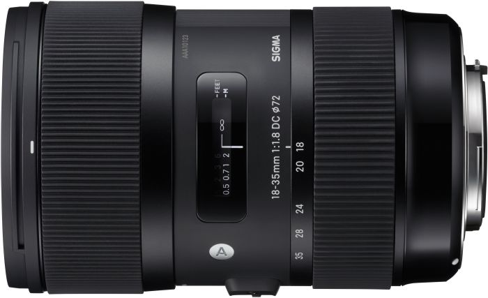 Sigma 18-35mm F1.8 DC HSM Art Nikon F, APS-C Standard-Zoomobjektiv der ART-Serie mit konstanter Lichtstärke F1.8 und schnellem HSM-Autofokus. | Zustand: Sehr Gut – Bild 2