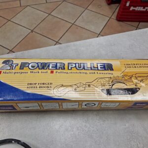 2T Power Puller, Multi-Purpose Work Tool, 5.000 Lb Zug-, 2.500 Lb Hubkraft | Zustand: Gut