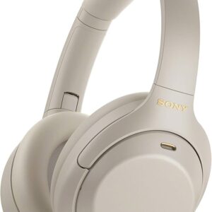 Sony WH-1000XM4 Platinum Silver, Kopfhörer inkl. Hülle, NachfoLadegeräter des XM3, Vorgänger des XM5 | Zustand: Gut