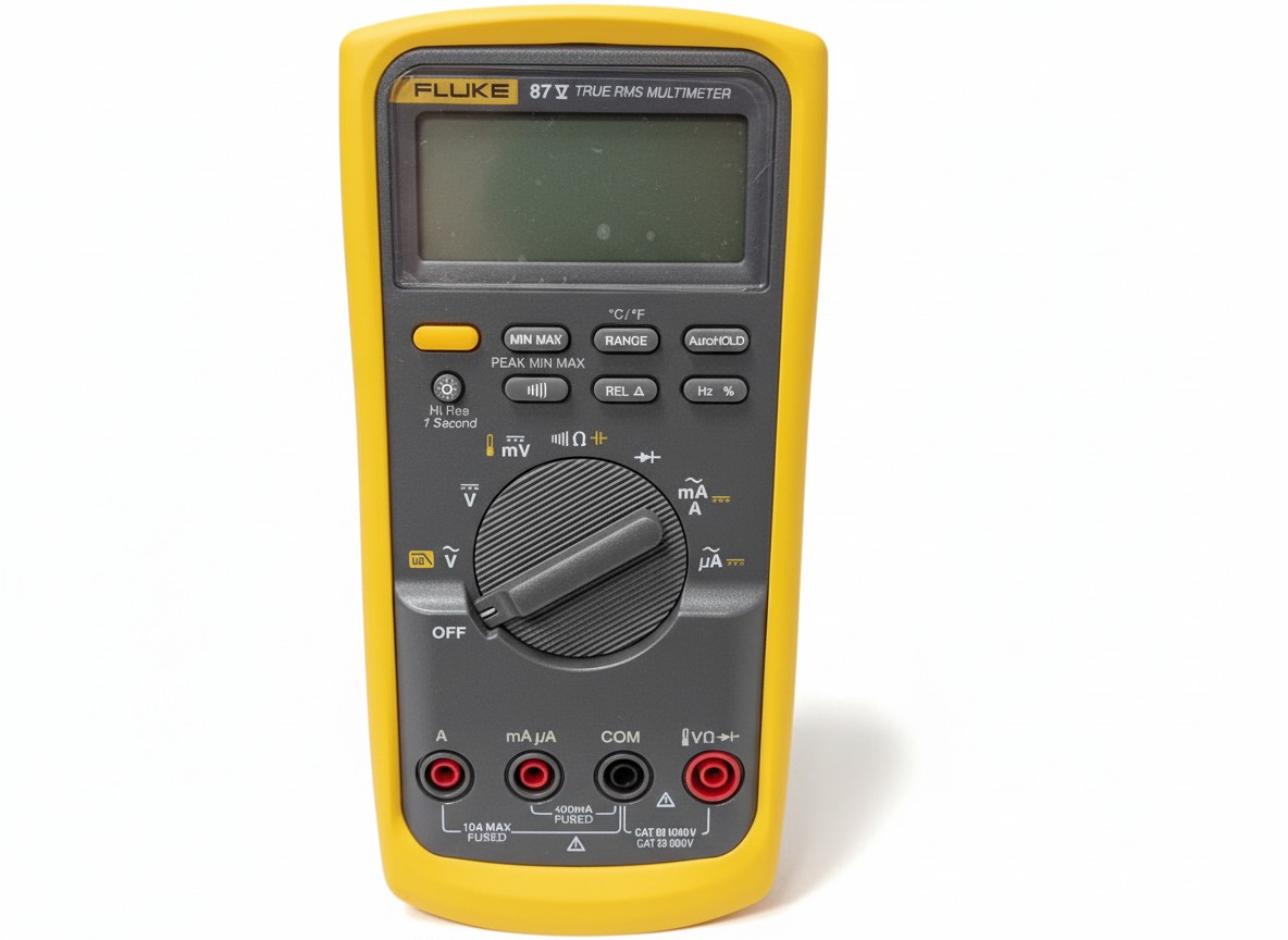 Fluke 87V Multimeter, True-RMS Industriegerät mit Temperaturmessung, CAT III 1000V | CAT IV 600V. unbenutzt | Zustand: Wie Neu – Bild 2