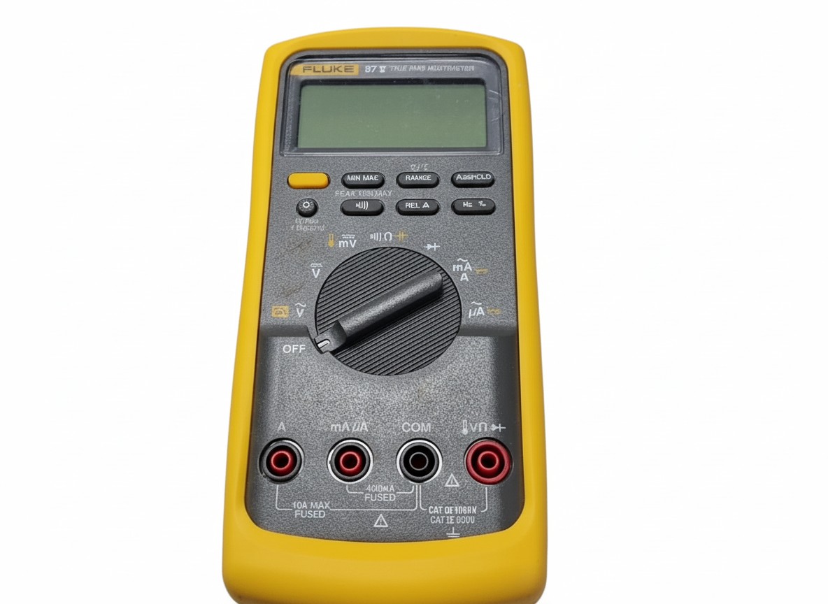 Fluke 87V Multimeter, True-RMS Industriegerät mit Temperaturmessung, CAT III 1000V | CAT IV 600V. unbenutzt | Zustand: Wie Neu – Bild 3