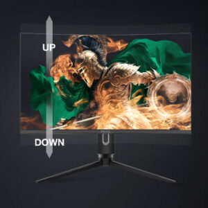 PEAQ PMO G271-CQK 27" Curved, WQHD 165Hz 1ms VA-Panel Aurelian Gaming Monitor | Zustand: Wie Neu