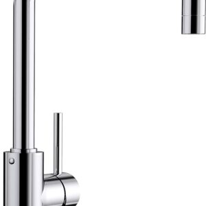 Blanco MILI 519413 Chrom, Hochdruck-Küchenarmatur, 360° schwenkauslauf, Keramikkartusche. | Zustand: Neu