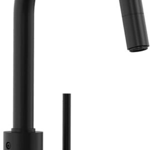 Blanco Mida HD Schwarz Matt, Hochdruck-Küchenarmatur, 360° schwenkbar, Wassersparend (Eco). | Zustand: Neu