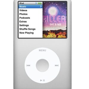 Apple iPod Classic 160GB (2009) Silber, 7. Generation mit Click eel Steuerung und 160 GB Speicherkapazität. | Zustand: Gebraucht
