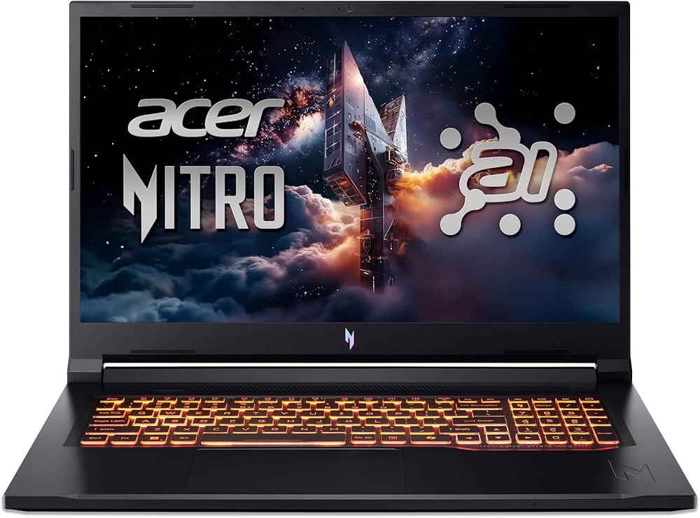 Acer Nitro V 17 ANV17-41 Black, Ryzen 7 260, 32GB RAM, 1TB SSD, RTX 5070, 17.3 | Zustand: Neu