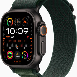 Apple Watch Ultra 2 49mm, Titanium, GPS + Cellular, mit Verpackung und Ladekabel, Batteriezustand 100%  | Zustand: Sehr Gut