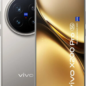 Vivo X200 Pro 512GB, Mit Kratzern, ohne Verpackung, Farbe Silber | Grau, 16GB RAM, Dimensity 9400 | SimLock: Frei | Zustand: In Ordnung | Farbe: silber | Akku: Gut