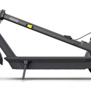 Ninebot Max G30E II, Mit Ladekabel, ca. 1400km  , dunkeLadegerätrau | schwarz mit gelben Akzenten.