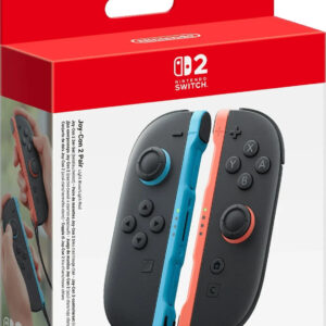 Nintendo Joy-Con 2 Light Blue/Light Red, 2er-Set Controller für Nintendo Switch 2 mit neuen Features wie C-Button und Maus-Modus. | Zustand: Neu