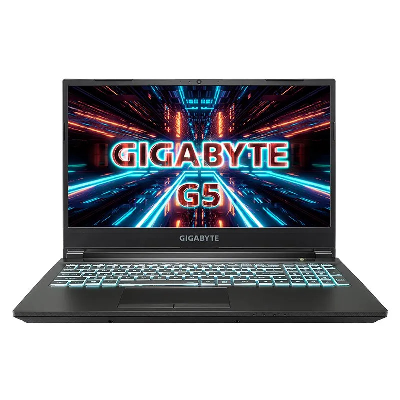 Gigabyte G5 GD (2022) Schwarz, Gaming Laptop mit i5-11400H, 16GB RAM, 512GB SSD, RTX 3050 4GB, Win 11 Pro. | Zustand: Sehr Gut