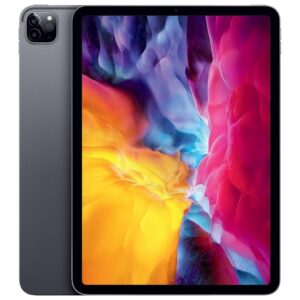 Apple iPad Pro 11" 2. Gen 128GB Space Grau, Wi-Fi Modell von 2020 mit Verpackung. Display hat leichte seitliche Einbrennungen | Burn-in. | Zustand: In Ordnung
