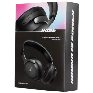 Bose QuietComfort Ultra Black, Over-Ear Kopfhörer mit Weltklasse Noise Cancelling und Immersive Audio.  | Zustand: Neu