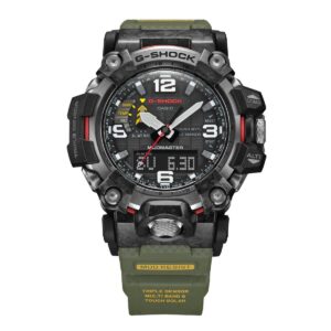 Casio G-Shock GWG-2000 Oliv, Mudmaster, Tough Solar, Multi Band 6, Triple Sensor, ohne Verpackung | Zustand: Sehr Gut
