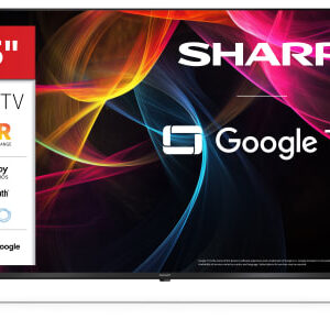 Sharp 55GL4160E Google TV, 55 Zoll 4K Ultra HD LED TV mit Google TV, Dolby Vision | Atmos, inkl. Verpackung und Rechnung.