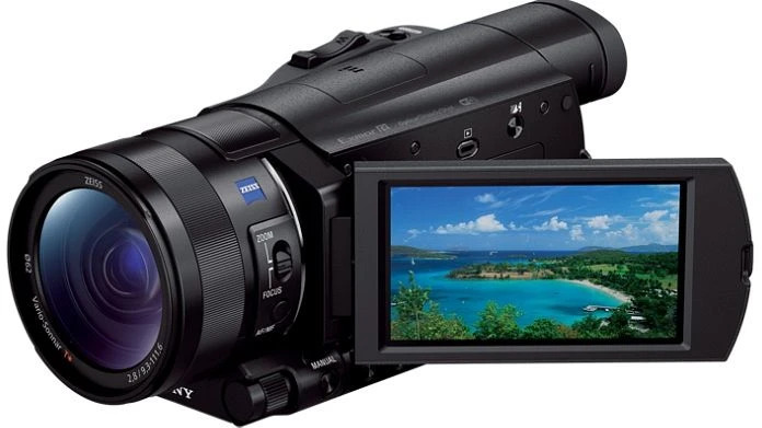 Sony FDR-AX100E 4K Camcorder, Mit Ladegerät, 2 Akkus, Anleitung, Tasche | Zustand: Gut – Bild 2