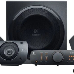 Logitech Z906 5.1 System Schwarz, THX-zertifiziertes 5.1 Surround Sound System mit 500W RMS, inkl. Verpackung. | Zustand: Gut