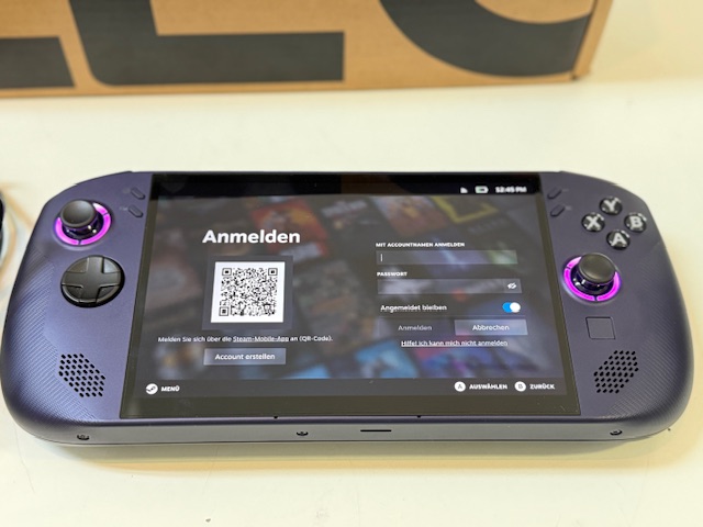 Lenovo Legion Go 512GB, Handheld Gaming PC mit Ryzen Z1 (oder Z1 Extreme), 16GB RAM, 512GB SSD, inkl. Verpackung. | Zustand: Sehr Gut | Farbe: schwarz – Bild 4