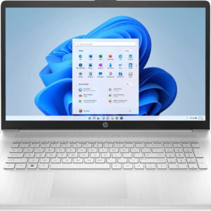 HP Laptop 17-cp2xxx, Ryzen 5, 8GB/512GB, Win11, HP 17,3 Zoll Laptop mit AMD Ryzen 5 7520U, 8GB RAM, 512GB SSD, Win 11, inkl. Ladegerät, Silber. | Zustand: Gut