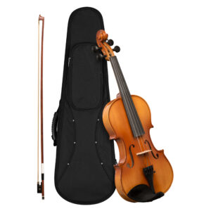 Cascha HH 2050 Violine 4/4, Set mit 4 | 4 Violine, Bogen, Koffer, Kolophonium, Ersatzsaiten und Schulterstütze. | Zustand: Sehr Gut