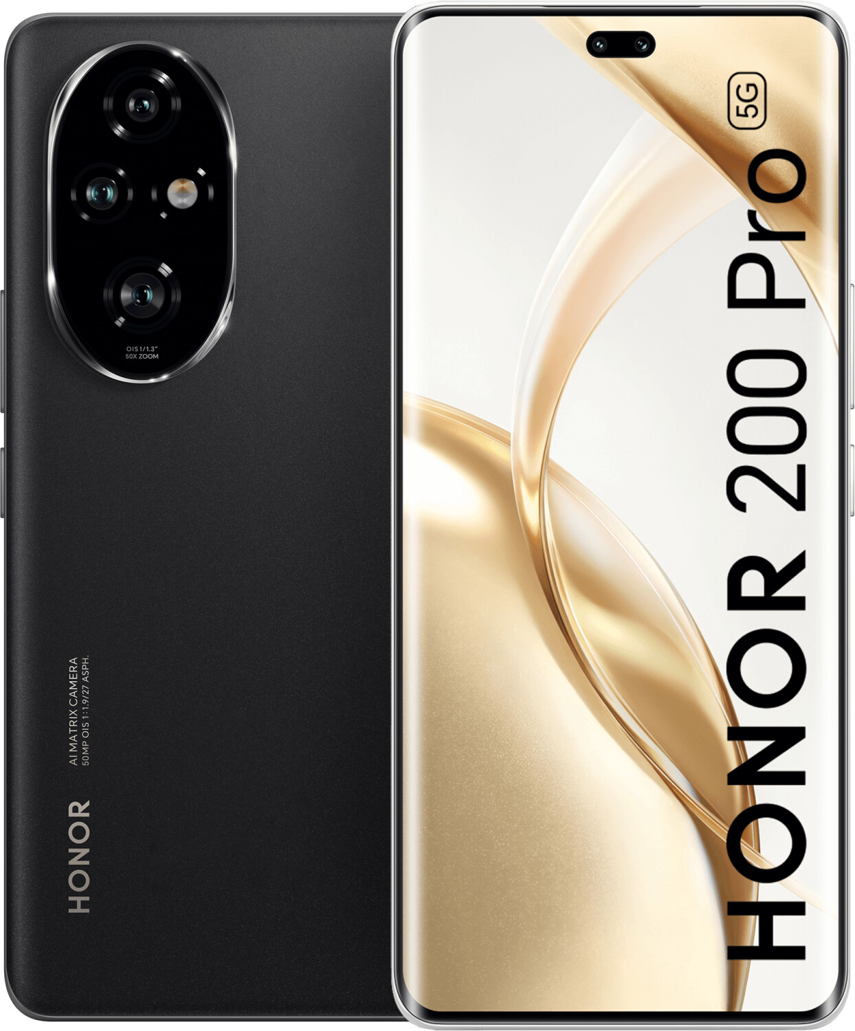 Honor 200 Pro 512GB Schwarz, Mit Verpackung und Ladekabel, 5G, 12GB RAM, Erscheinungsjahr 2024. | SimLock: Frei | Zustand: Wie Neu | Farbe: schwarz | Akku: 100%