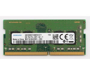 Samsung M471A1K43CB1 8GB DDR4 2400MHz, Samsung 8GB DDR4 2400MHz SO-DIMM Non-ECC Laptop Speicher, 1Rx8. | Zustand: Neu
