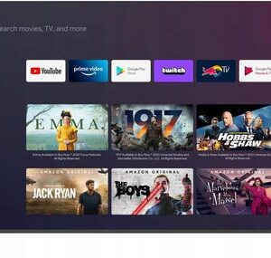 Andrino AN65QLED1X, 65" QLED Fernseher, ohne Fernbedienung | Zustand: Gut