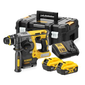 Dewalt DCH273P2T Akku-Bohrhammer, 18V, SDS-Plus, 2x 5.0Ah Akkus, Ladegerät, TSTAK Koffer | Zustand: sehr Gut *