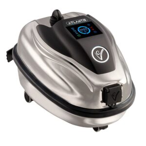 EV Atlantis Trockendampfreiniger, Trockendampfreiniger inkl. Zubehör, OVP, reinigt und desinfiziert mit 170°C Dampf. | Zustand: Neu