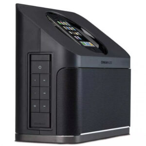 Conran Audio CA0020 Speaker Dock Schwarz, Bluetooth-Lautsprecher mit 30-Pin-Dock, apt-X, inkl. OVP und Zubehör, für iPod | iPhone | iPad | Zustand: Neu