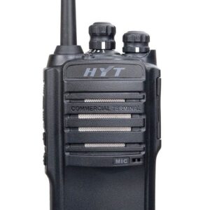 Hytera TC-446S Funkgerät 4er-Set schwarz, Professionelles PMR446 Handfunkgerät, lizenzfrei, robustes Gehäuse, inklusive Ladegerät. | Zustand: Gut