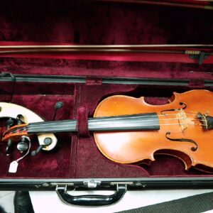 Atelier Fischer Violine mit Koffer, Violine in Koffer mit Bogen und Violin Shoulder Cradle. | Zustand: Sehr Gut