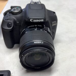 Canon Eos 2000d , +18-55 +2xakku +Ladegerät   | Zustand: Gut
