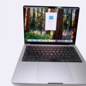 Apple MacBook Pro 14" M2 Pro 16/512 SG 2023, Akku Kapazität ist 87% und hat 254 Lade Zyklen14.2 Zoll, M2 Pro 10 | 16 Core, 16GB RAM, 512GB SSD, Space Gray, DE-Tastatur, mit OVP. | Zustand: Gut