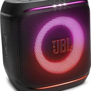 JBL PartyBox Encore 2, Tragbarer Party-Lautsprecher mit zwei wiederaufladbaren Mikrofonen, 100W Leistung, IPX4.